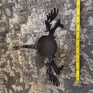 William Sonoma Reindeer Candle Holder